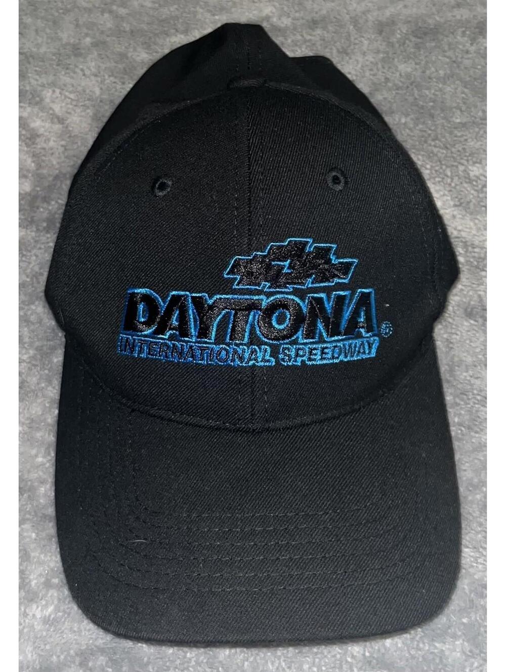 Daytona International Speedway Valvoline Racing Black One Size Baseball Hat
